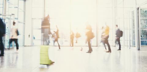  crowd of anonymous blurred commuters- Stock Photo or Stock Video of rcfotostock | RC-Photo-Stock