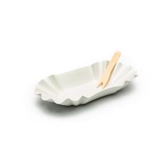 A fries shell with wooden fork- Stock Photo or Stock Video of rcfotostock | RC-Photo-Stock