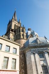 Aachen Cathedral (Aachen dom) in summer- Stock Photo or Stock Video of rcfotostock | RC-Photo-Stock