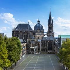 Aachen Cathedral in summer : Stock Photo or Stock Video Download rcfotostock photos, images and assets rcfotostock | RC Photo Stock.: