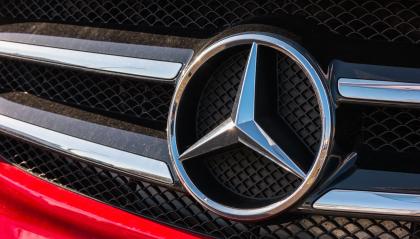 AACHEN, GERMANY FEBRUARY, 2017: Mercedes Benz logo on a red car grill. Mercedes-Benz is a German automobile manufacturer. The brand is used for luxury automobiles, buses, coaches and trucks.- Stock Photo or Stock Video of rcfotostock | RC Photo Stock
