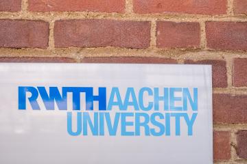 AACHEN, GERMANY JANUARY, 2017: Logo of the RWTH Aachen University. With more than 44,000 students, is the RWTH Aachen University is the largest university for technical study courses in Germany- Stock Photo or Stock Video of rcfotostock | RC Photo Stock