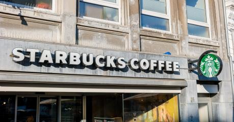 AACHEN, GERMANY JANUARY, 2017: Starbucks Coffee. Starbucks is the largest coffeehouse company in the world, with 20,891 stores in 62 countries.- Stock Photo or Stock Video of rcfotostock | RC-Photo-Stock