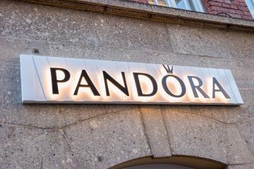AACHEN, GERMANY MAI 23, 2016: Pandora Store. Pandora is a Danish jewelry manufacturer and retailer founded in 1982 known for its customizable charm bracelets, designer rings, necklaces and watches.- Stock Photo or Stock Video of rcfotostock | RC-Photo-Stock