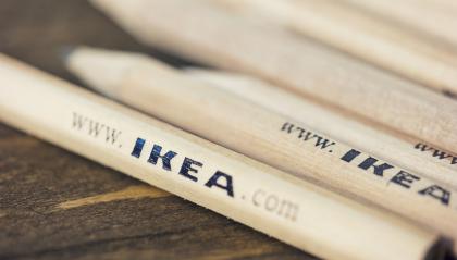 AACHEN, GERMANY OCTOBER, 2017: Classic IKEA pencils available in each store Ikea worldwide. IKEA Founded in Sweden in 1943, Ikea is the world's largest furniture retailer.- Stock Photo or Stock Video of rcfotostock | RC-Photo-Stock