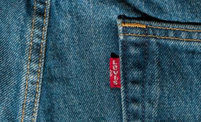 AACHEN, GERMANY OCTOBER, 2017: Close up of the LEVI'S label on a blue jeans. LEVI'S is a brand name of Levi Strauss and Co, founded in 1853- Stock Photo or Stock Video of rcfotostock | RC-Photo-Stock