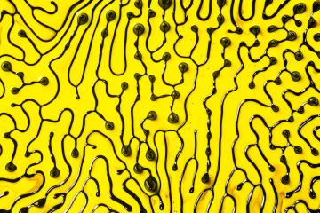 Abstract ART. Swirls, artistic design with Black and yellow oil - Stock Photo or Stock Video of rcfotostock | RC-Photo-Stock