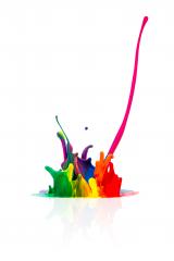 abstract Colorful paint splashing - Stock Photo or Stock Video of rcfotostock | RC Photo Stock