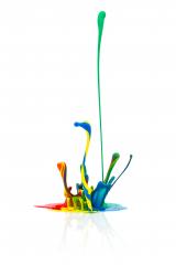 abstract Colorful paint splashing- Stock Photo or Stock Video of rcfotostock | RC-Photo-Stock
