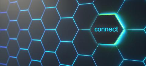 Abstract futuristic surface hexagon pattern with light rays - Stock Photo or Stock Video of rcfotostock | RC-Photo-Stock
