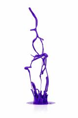 abstract purple paint splashing isolated on white- Stock Photo or Stock Video of rcfotostock | RC-Photo-Stock