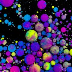Acrylic paint ink color balls- Stock Photo or Stock Video of rcfotostock | RC-Photo-Stock