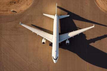 Airplane on tarmac from above with long shadow in evening light
- Stock Photo or Stock Video of rcfotostock | RC Photo Stock