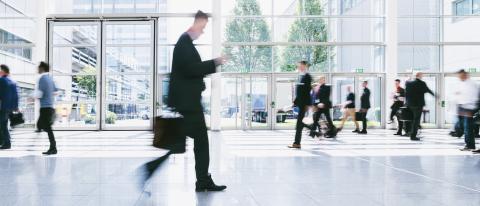 Anonymous blurry businessman after termination or job change- Stock Photo or Stock Video of rcfotostock | RC Photo Stock