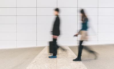 anonymous people walking in a corridor- Stock Photo or Stock Video of rcfotostock | RC Photo Stock