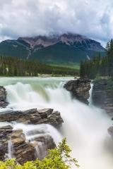 Athabasca falls rapids flowing is waterfall in Jasper national park, Alberta, Canada : Stock Photo or Stock Video Download rcfotostock photos, images and assets rcfotostock | RC-Photo-Stock.: