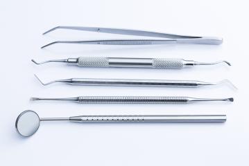 basic cutlery from a dentist healthcare medicine instruments- Stock Photo or Stock Video of rcfotostock | RC Photo Stock