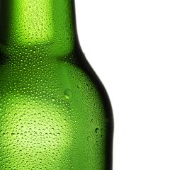 Beer bottleneck with drops of dew condensation alcohol- Stock Photo or Stock Video of rcfotostock | RC Photo Stock
