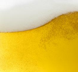 Beer wave with foam and bubbles on golden Yellow Background- Stock Photo or Stock Video of rcfotostock | RC-Photo-Stock