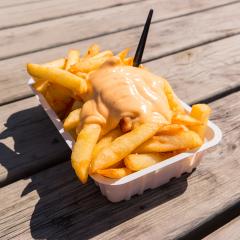 Belgian Fries with Sauce Andalouse- Stock Photo or Stock Video of rcfotostock | RC-Photo-Stock