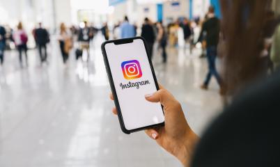 BERLIN, GERMANY AUGUST 2019: Woman hand holding iphone Xs with logo of instagram application at a conference. Instagram is largest and most popular photograph social networking.- Stock Photo or Stock Video of rcfotostock | RC Photo Stock