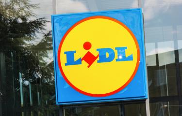 BERLIN, GERMANY JULY 2019: Lidl logo on Lidl supermarket. Lidl is a german supermarket chain- Stock Photo or Stock Video of rcfotostock | RC-Photo-Stock
