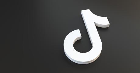 BERLIN, GERMANY JUNE 2021: TikTok logo for web sites, mobile applications, banners, printed on dark black plastic background. The Tik tok application is Social media network app for smartphones.- Stock Photo or Stock Video of rcfotostock | RC-Photo-Stock