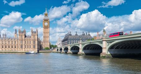 Big Ben and Westminster Bridge with red bus, London, UK : Stock Photo or Stock Video Download rcfotostock photos, images and assets rcfotostock | RC Photo Stock.: