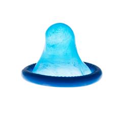 blue condom on white- Stock Photo or Stock Video of rcfotostock | RC-Photo-Stock