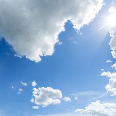 Blue sky background with clouds- Stock Photo or Stock Video of rcfotostock | RC-Photo-Stock