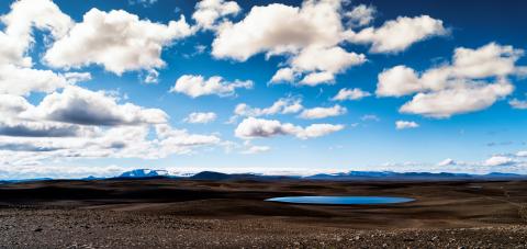 blue sky over a small volcanic pool- Stock Photo or Stock Video of rcfotostock | RC Photo Stock