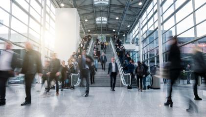 blurred business people in a modern hall : Stock Photo or Stock Video Download rcfotostock photos, images and assets rcfotostock | RC Photo Stock.: