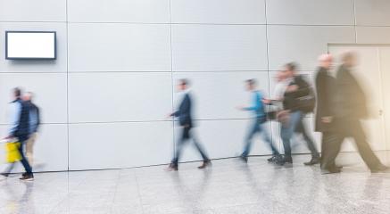 blurred business people walking - Stock Photo or Stock Video of rcfotostock | RC-Photo-Stock