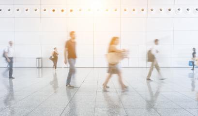 Blurred business people walking- Stock Photo or Stock Video of rcfotostock | RC-Photo-Stock