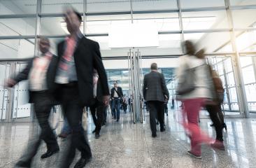 Blurred International people at a trade fair- Stock Photo or Stock Video of rcfotostock | RC-Photo-Stock