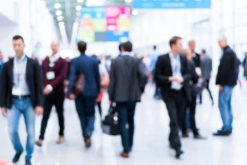 Blurred people at a trade fair : Stock Photo or Stock Video Download rcfotostock photos, images and assets rcfotostock | RC Photo Stock.: