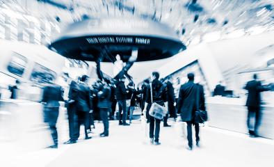 Blurred people at a trade fair- Stock Photo or Stock Video of rcfotostock | RC Photo Stock