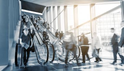 blurred people business at a trade fair staircases- Stock Photo or Stock Video of rcfotostock | RC Photo Stock