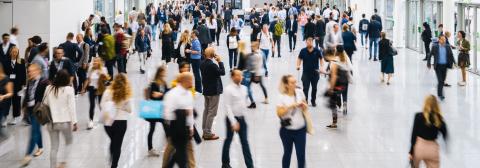 blurred people in a modern hall- Stock Photo or Stock Video of rcfotostock | RC-Photo-Stock
