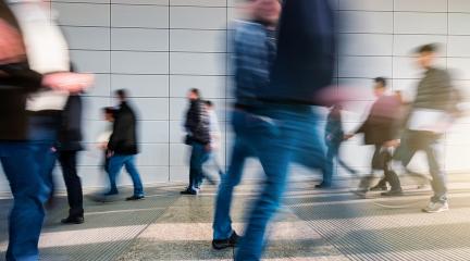 blurred people walking in a modern hall- Stock Photo or Stock Video of rcfotostock | RC-Photo-Stock