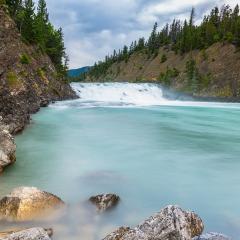 Bow Falls at the banff national park canada : Stock Photo or Stock Video Download rcfotostock photos, images and assets rcfotostock | RC Photo Stock.: