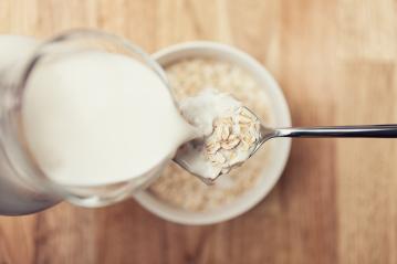 Breakfast with muesli and milk- Stock Photo or Stock Video of rcfotostock | RC Photo Stock