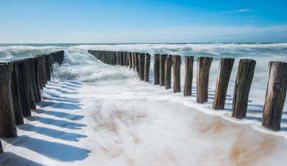 breakwaters on the beach at the north sea in Domburg, Zeeland, Holland- Stock Photo or Stock Video of rcfotostock | RC Photo Stock