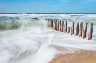 breakwaters with waves at the rough North sea- Stock Photo or Stock Video of rcfotostock | RC Photo Stock
