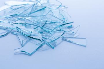 Broken window glas heap on blue gray background : Stock Photo or Stock Video Download rcfotostock photos, images and assets rcfotostock | RC Photo Stock.: