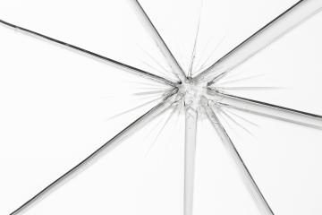 Broken window glass crack splitter on white gray background : Stock Photo or Stock Video Download rcfotostock photos, images and assets rcfotostock | RC-Photo-Stock.: