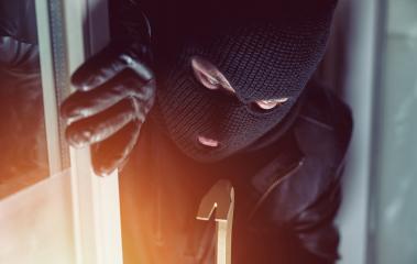 Burglar entering a house window with a crowbar- Stock Photo or Stock Video of rcfotostock | RC-Photo-Stock