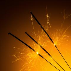 burned Fireworks sparklers- Stock Photo or Stock Video of rcfotostock | RC Photo Stock