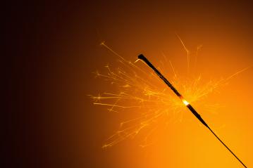burned sparkler on New Years Eve- Stock Photo or Stock Video of rcfotostock | RC-Photo-Stock