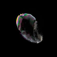burst Soap Bubble in colorful colors on black background- Stock Photo or Stock Video of rcfotostock | RC-Photo-Stock